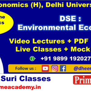 Environmental Economics Online Coaching