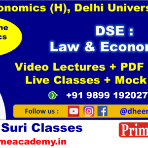 Law & Economics Online Coaching