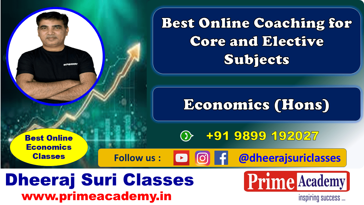 Game Theory + Economic Growth + Development Economics [Online Coaching]