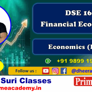 DSE Financial Economics Online Coaching