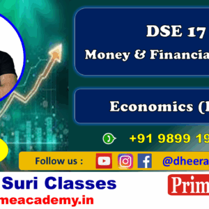 DSE Money & Financial Markets Online Coaching