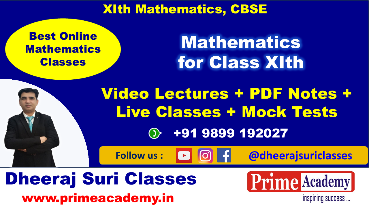 XI Maths Online Coaching