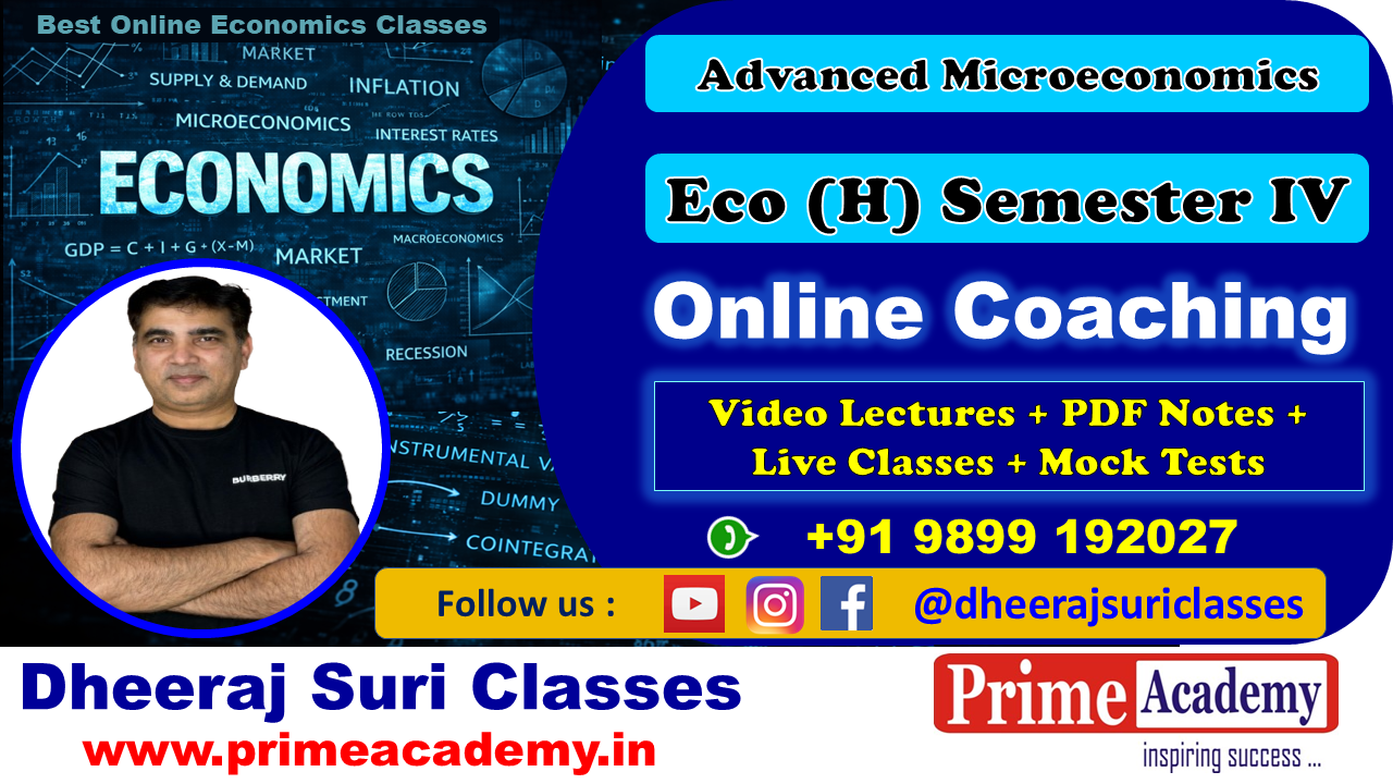 Advanced Microeconomics, Demo Lectures, DTU