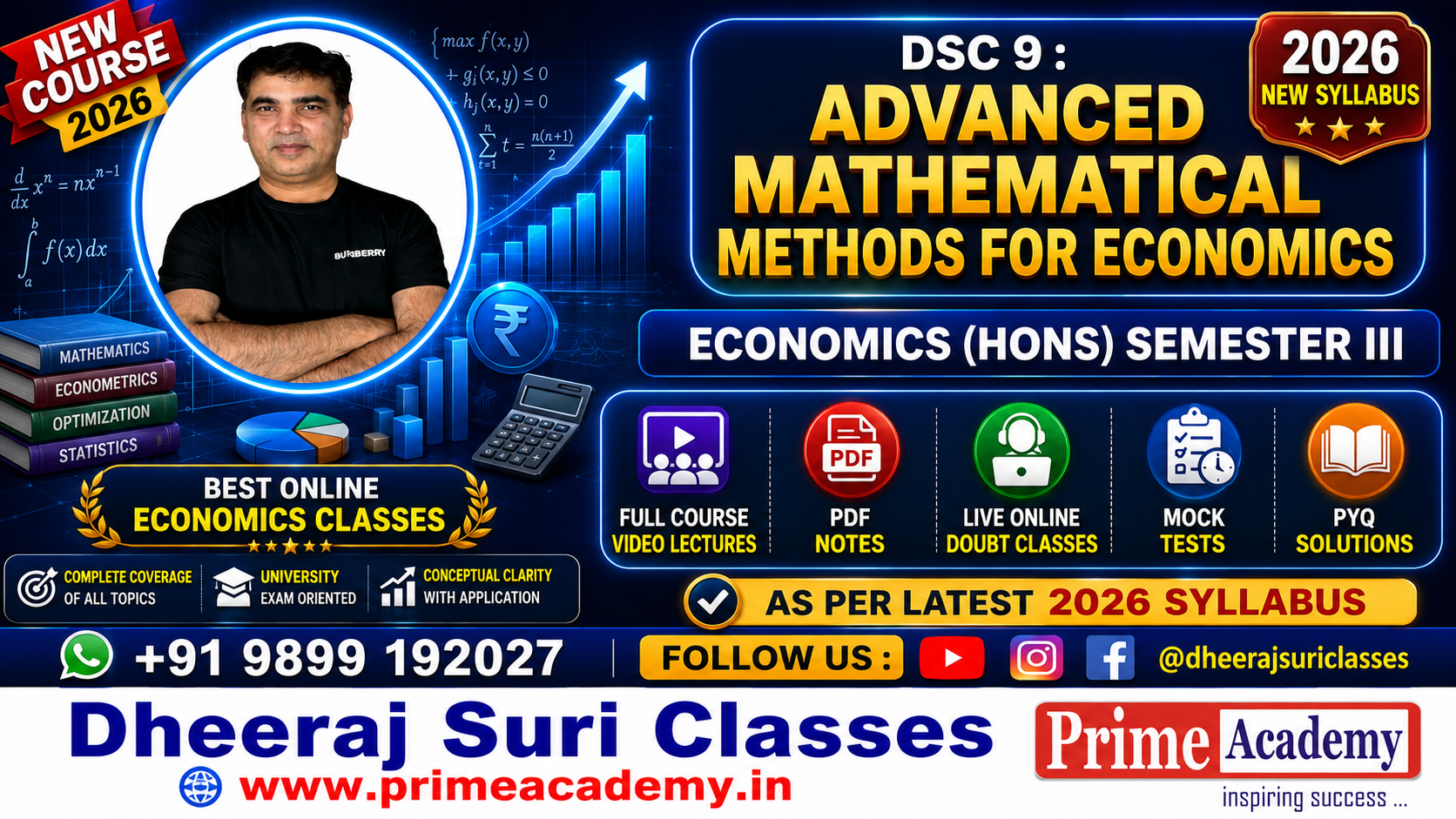 Advanced MME, Demo Lectures