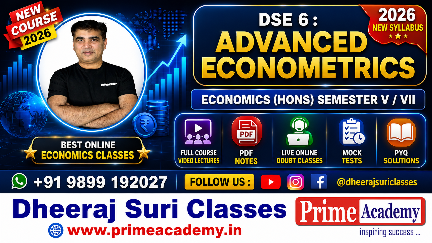 Advanced Econometrics Demo Lectures