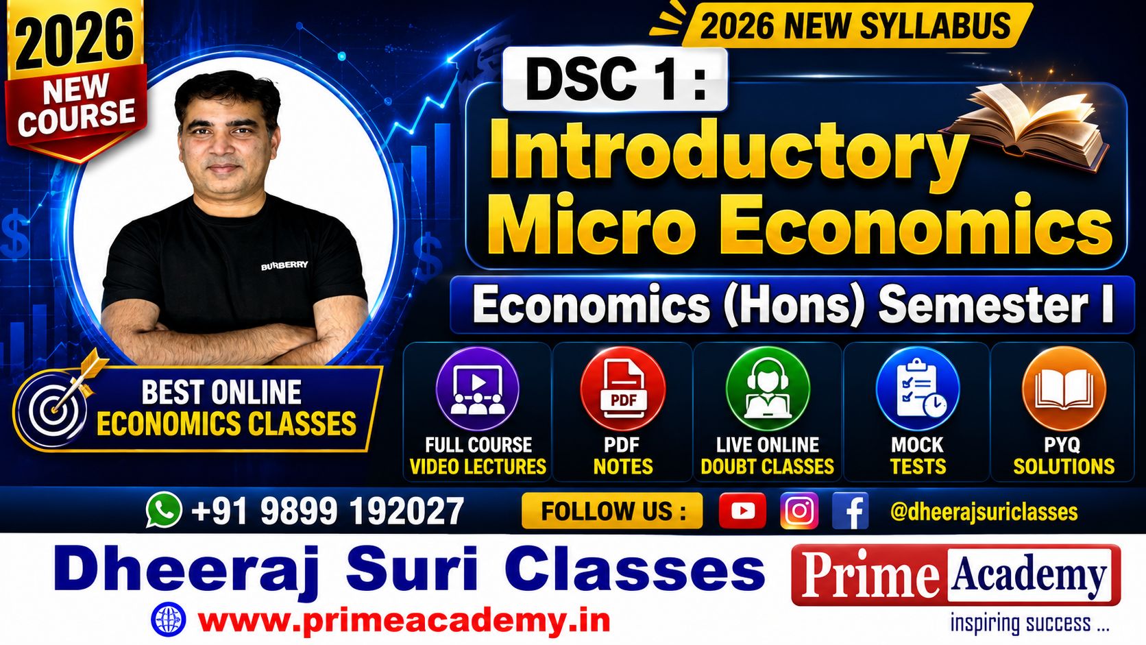 Introductory Micro Economics Online Coaching