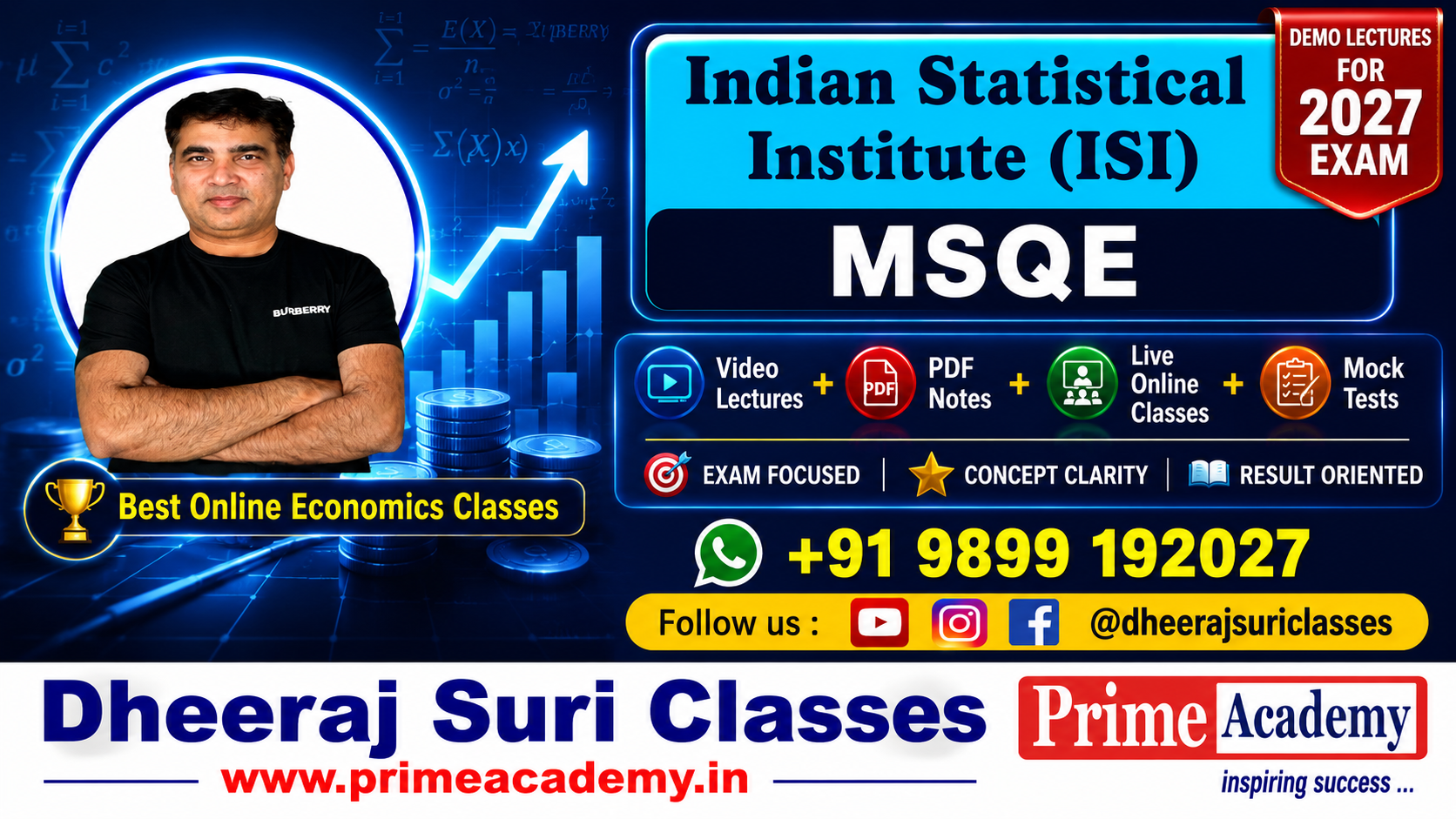 ISI MSQE Demo Lectures